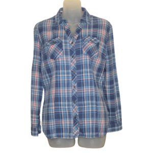 Bit & Bridle Plaid flannel shirt